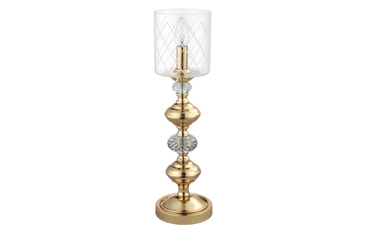 фото: Настольная Лампа Crystal Lux GRACIA LG1 GOLD